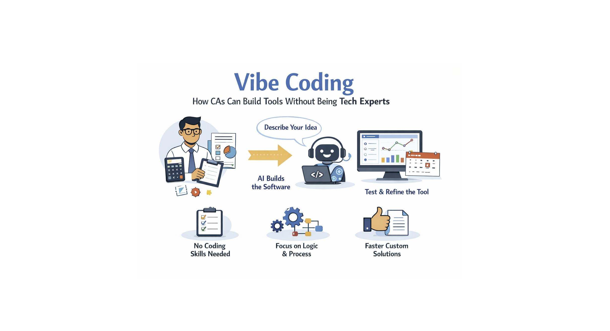 Vibe Coding: How CAs Can Build Tools Without Being Tech Experts